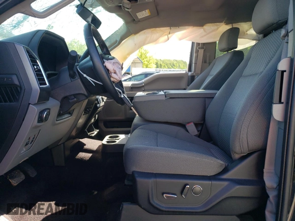 2016 Ford F-150 XLT with VIN 1FTEX1E82GKD70578, listed as a Copart auction lot 57505305 with 27,074 mi miles and Salvage title. Bid and sale history available at DreamBid. Image 7.