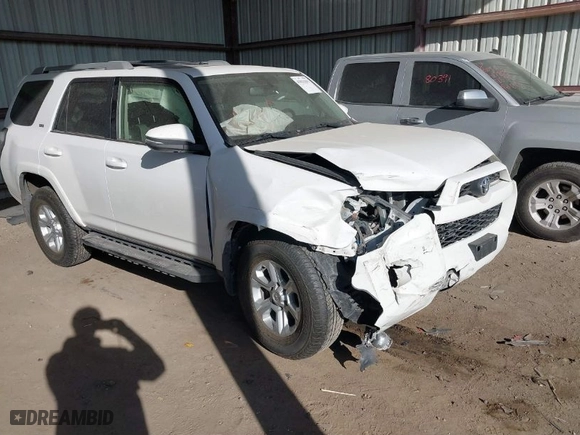 2015 Toyota 4Runner Limited with VIN JTEBU5JR0F5258811, listed as a IAAI auction lot 41813047 with 111,642 mi miles. Bid and sale history available at carsss.com. Image 1.