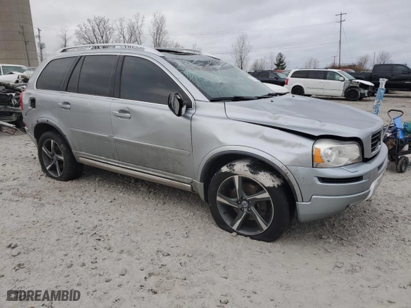 2013 Volvo XC90 R-Design with VIN YV4952CT3D1646088, listed as a Copart auction lot 83757194 with 0 mi miles and Clean Title. Bid and sale history available at carsss.com. Image 4.