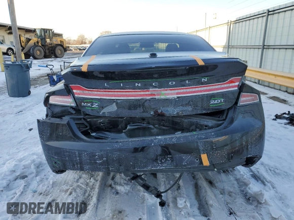 2020 Lincoln MKZ Standard with VIN 3LN6L5A93LR608915, listed as a Copart auction lot 45404575 with 67,316 mi miles and Salvage Title. Bid and sale history available at DreamBid. Image 6.