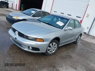 2002 Mitsubishi Galant ES with VIN 4A3AA46GX2E109257, listed as a IAAI auction lot 41970244 with 104,553 mi miles. Bid and sale history available at carsss.com. Image 2.