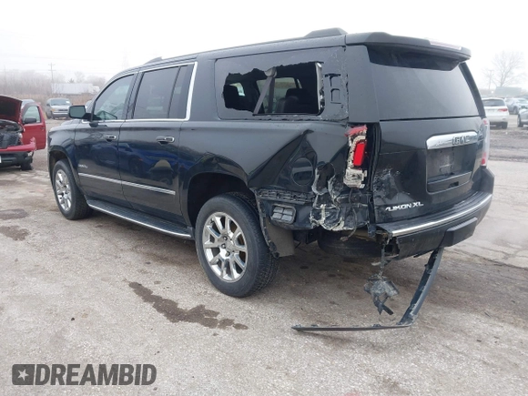 2017 GMC Yukon XL Denali with VIN 1GKS2HKJ2HR310377, listed as a IAAI auction lot 41153582 with 130,194 mi miles. Bid and sale history available at carsss.com. Image 3.