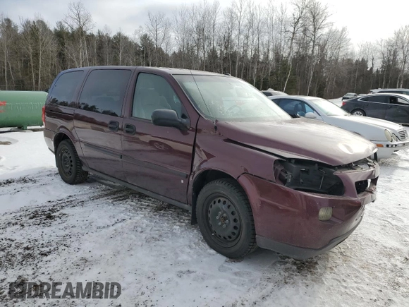 2009 Chevrolet Uplander LS with VIN 1GNDV23189D108866, listed as a Copart auction lot 86977734 with 228,276 mi miles and Salvage Title. Bid and sale history available at carsss.com. Image 4.