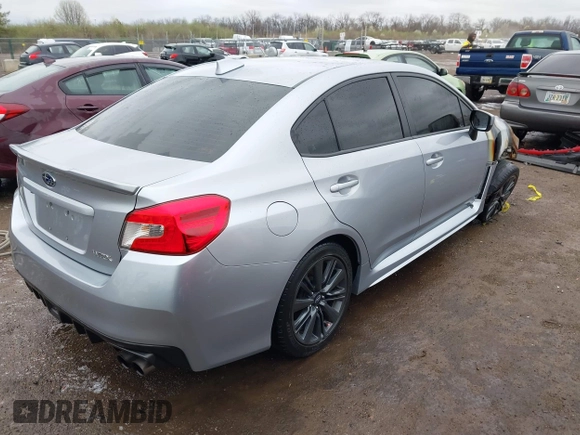 2020 Subaru WRX with VIN JF1VA1A61L9826244, listed as a IAAI auction lot 41901535 with 1 mi miles. Bid and sale history available at carsss.com. Image 4.