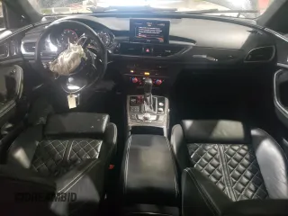 2018 Audi S6 Premium Plus with VIN WAUFFAFC1JN036698, listed as a Copart auction lot 47307695 with 73,371 mi miles and Salvage Title. Bid and sale history available at carsss.com. Image 8.