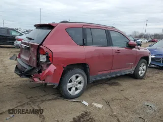 2016 Jeep Compass Latitude with VIN 1C4NJCEB7GD543279, listed as a Copart auction lot 47615485 with 83,803 mi miles and Salvage Title. Bid and sale history available at carsss.com. Image 3.