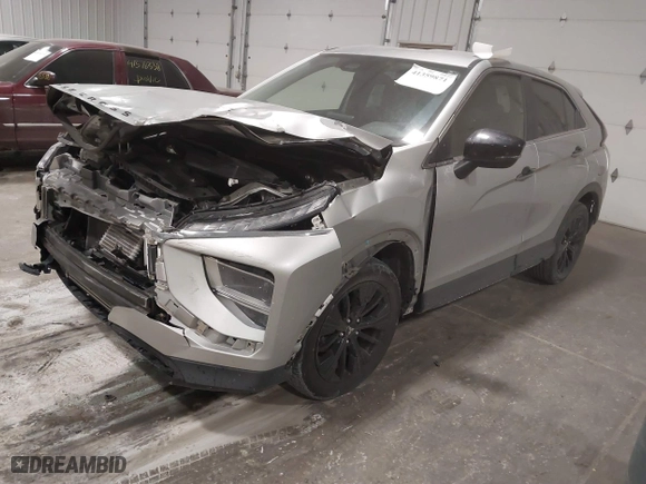 2022 Mitsubishi Eclipse Cross LE with VIN JA4ATVAA1NZ002479, listed as a IAAI auction lot 41359871 with 22,701 mi miles. Bid and sale history available at carsss.com. Image 17.