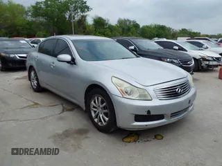 2007 Infiniti G35 Sport with VIN JNKBV61EX7M700827, listed as a IAAI auction lot 41940556 with 212,048 mi miles and . Bid and sale history available at DreamBid. Image 1.