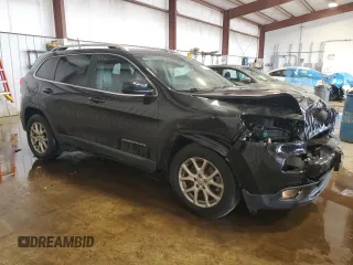 2018 Jeep Cherokee Latitude Plus with VIN 1C4PJMLXXJD514993, listed as a Copart auction lot 56511035 with 75,362 mi miles and Salvage title. Bid and sale history available at DreamBid. Image 4.