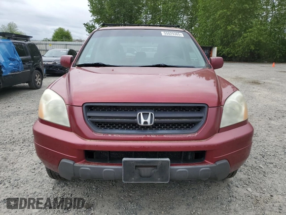 2003 Honda Pilot EX with VIN 2HKYF18493H558077, listed as a Copart auction lot 55029365 with 244,905 mi miles and Clean Title. Bid and sale history available at carsss.com. Image 5.