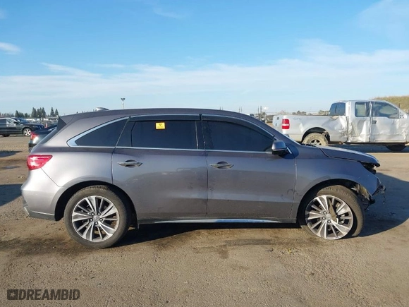 2017 Acura MDX w/Technology Pkg with VIN 5FRYD4H58HB042250, listed as a IAAI auction lot 41382885 with 111,990 mi miles. Bid and sale history available at carsss.com. Image 14.