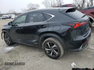 2020 Lexus NX with VIN JTJGJRDZ7L2139573, listed as a Copart auction lot 87855835 with 30,752 mi miles and Salvage Title. Bid and sale history available at carsss.com. Image 2.