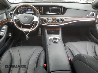 2015 Mercedes-Benz S 550 with VIN WDDUG8CB8FA069701, listed as a Copart auction lot 47743845 with 34,712 mi miles and Salvage Title. Bid and sale history available at DreamBid. Image 8.
