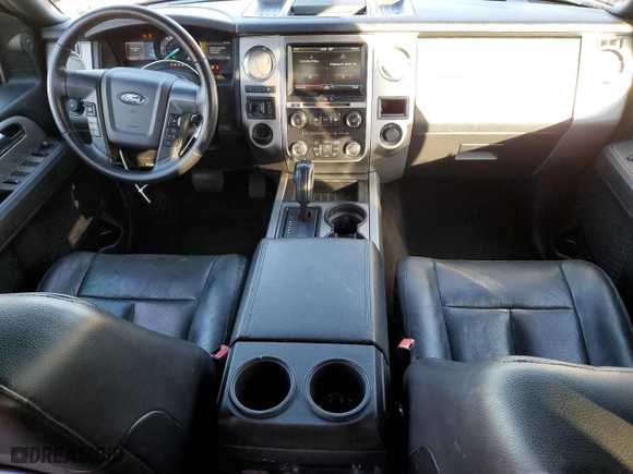 2015 Ford Expedition EL XLT with VIN 1FMJK1HT3FEF43935, listed as a Copart auction lot 41966785 with 254,852 mi miles and Salvage Title. Bid and sale history available at carsss.com. Image 8.