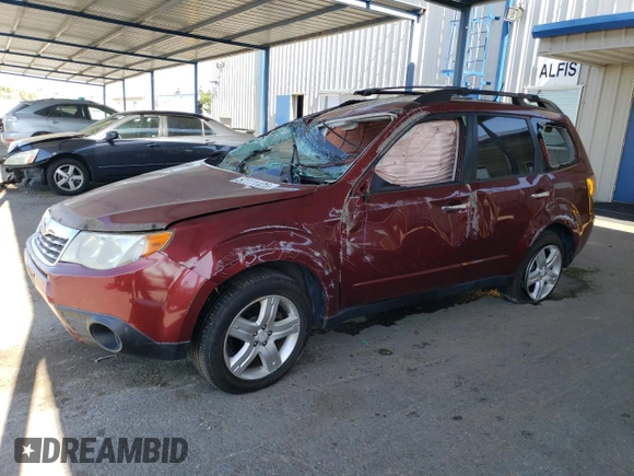 2010 Subaru Forester X Premium с VIN JF2SH6CC6AH747147, выставлен на аукционе Copart как лот 57771425 с пробегом 81 190 миль миль и Списание • Salvage title. История ставок и продаж доступна на DreamBid. Изображение 1.