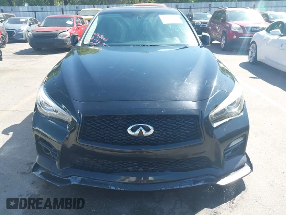2017 Infiniti Q50 Premium with VIN JN1EV7APXHM737130, listed as a IAAI auction lot 42440909 with 97,461 mi miles and . Bid and sale history available at DreamBid. Image 13.