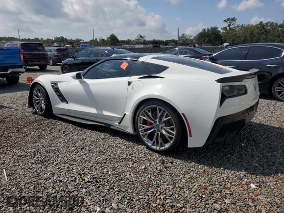 2016 Chevrolet Corvette Z06 3LZ z VIN 1G1YU2D63G5600213, wystawiony jako Copart lot #55493685 z przebiegiem Nie podano mil oraz Nie do naprawy • Non repairable. Historia ofert i sprzedaży dostępna na DreamBid. Obrazek 2.