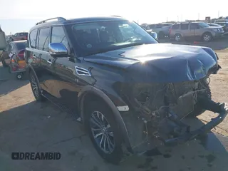 2018 Nissan Armada SL with VIN JN8AY2ND1J9050976, listed as a IAAI auction lot 41236549 with 130,259 mi miles and . Bid and sale history available at DreamBid. Image 1.