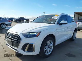 2022 Audi Q5 S line Premium with VIN WA1GAAFY2N2051987, listed as a IAAI auction lot 41379159 with 34,592 mi miles and . Bid and sale history available at DreamBid. Image 2.