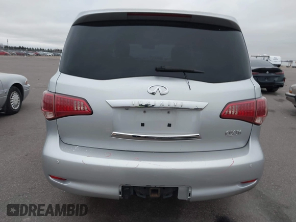 2011 Infiniti QX56 7-passenger with VIN JN8AZ2NF9B9501104, listed as a IAAI auction lot 40966019 with 167,227 mi miles and . Bid and sale history available at DreamBid. Image 16.