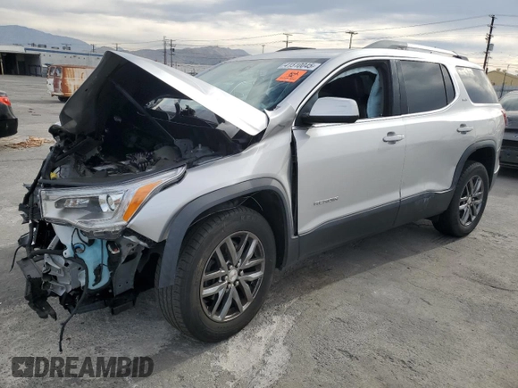 2017 GMC Acadia SLT with VIN 1GKKNMLA8HZ260454, listed as a Copart auction lot 41510045 with 81,093 mi miles and Salvage Title. Bid and sale history available at carsss.com. Image 1.