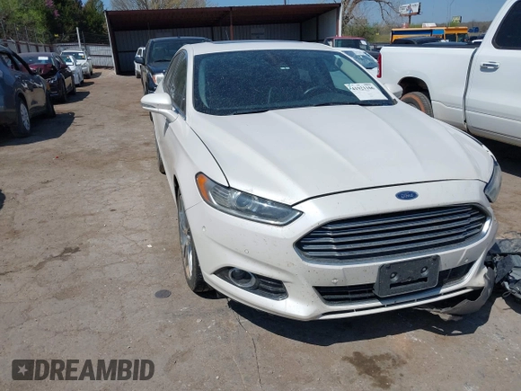 2013 Ford Fusion Titanium with VIN 3FA6P0K96DR303345, listed as a IAAI auction lot 41921106 with 131,732 mi miles. Bid and sale history available at carsss.com. Image 1.