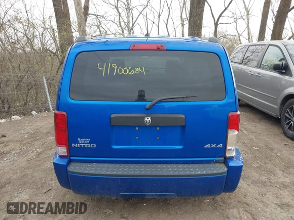 2008 Dodge Nitro SXT with VIN 1D8GU28K58W138003, listed as a IAAI auction lot 41900684 with 159,765 mi miles and . Bid and sale history available at DreamBid. Image 17.