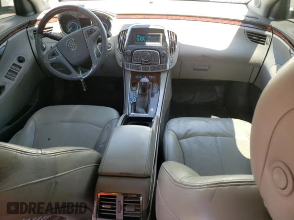 2011 Buick LaCrosse CXS with VIN 1G4GE5ED3BF386983, listed as a Copart auction lot 57137525 with 138,951 mi miles and Salvage title. Bid and sale history available at DreamBid. Image 8.