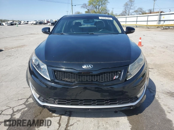 2013 Kia Optima Hybrid EX with VIN KNAGM4AD1D5062069, listed as a Copart auction lot 52456105 with 104,385 mi miles and Salvage Title. Bid and sale history available at carsss.com. Image 5.