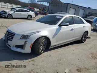 2017 Cadillac CTS Luxury RWD with VIN 1G6AR5SS3H0146350, listed as a Copart auction lot 46511605 with 141,857 mi miles and Salvage Title. Bid and sale history available at DreamBid. Image 1.