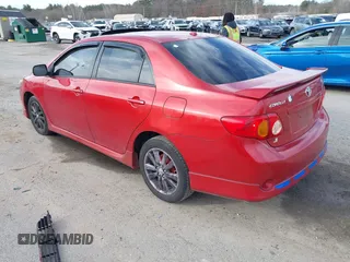 2009 Toyota Corolla with VIN 2T1BU40E89C009936, listed as a IAAI auction lot 41826017 with 217,146 mi miles. Bid and sale history available at carsss.com. Image 3.