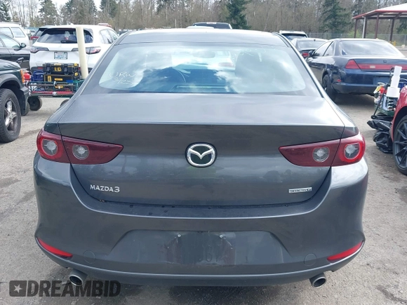 2025 Mazda 3 S Preferred with VIN 3MZBPACM8SM457113, listed as a IAAI auction lot 41938950 with 4,291 mi miles and . Bid and sale history available at DreamBid. Image 16.