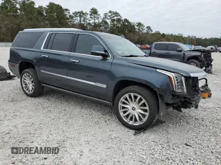 2019 Cadillac Escalade ESV Premium Luxury z VIN 1GYS3JKJ9KR355933, wystawiony jako Copart lot #88792285 z przebiegiem 109 272 mil mil oraz Czysty tytuł • Clean title. Historia ofert i sprzedaży dostępna na DreamBid. Obrazek 4.