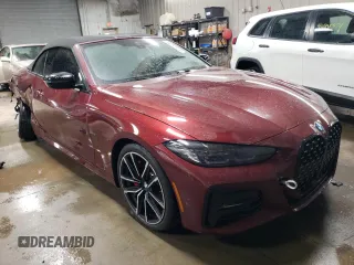 2023 BMW 4 Series 430i xDrive with VIN WBA43AT00PCL85060, listed as a Copart auction lot 44285914 with 11,394 mi miles and . Bid and sale history available at DreamBid. Image 4.