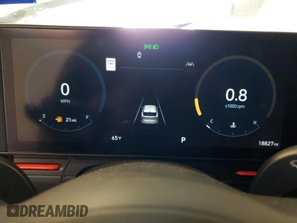 2024 Hyundai Kona N Line with VIN KM8HA3A34RU111730, listed as a Copart auction lot 52965025 with 18,827 mi miles and Clean Title. Bid and sale history available at carsss.com. Image 9.