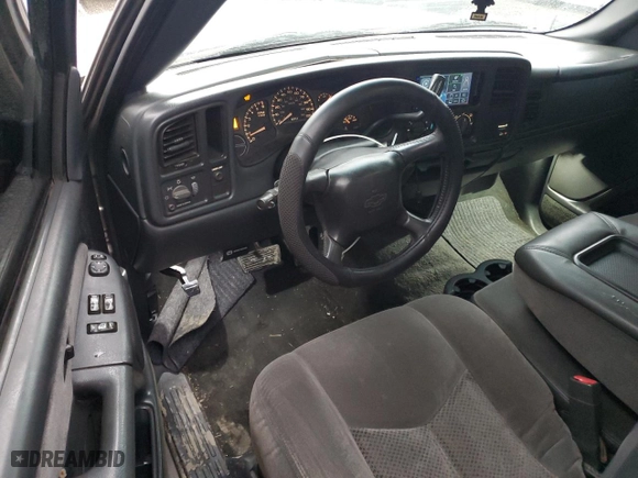 2002 Chevrolet Silverado 1500 LS with VIN 1GCEC14V32Z207294, listed as a Copart auction lot 88752435 with 0 mi miles and Salvage Title. Bid and sale history available at carsss.com. Image 8.