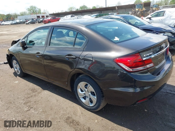 2014 Honda Civic LX z VIN 2HGFB2F57EH544194, wystawiony jako IAAI lot #42162724 z przebiegiem 131 255 mil mil oraz . Historia ofert i sprzedaży dostępna na DreamBid. Obrazek 3.