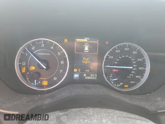 2022 Subaru Ascent Limited with VIN 4S4WMALDXN3439775, listed as a Copart auction lot 61900265 with 49,842 mi miles and Salvage title. Bid and sale history available at DreamBid. Image 9.
