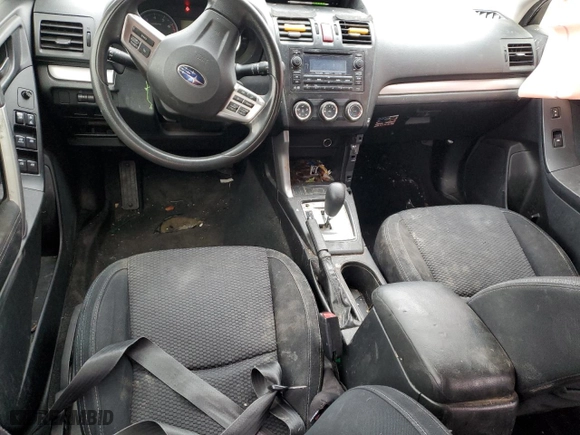 2014 Subaru Forester 2.5i with VIN JF2SJAAC6EH470158, listed as a Copart auction lot 42977425 with 0 mi miles and Salvage Title. Bid and sale history available at carsss.com. Image 8.