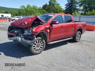 2021 Ford Ranger XL z VIN 1FTER4EH0MLD05374, wystawiony jako Copart lot #59099775 z przebiegiem 27 907 mil mil oraz Szkoda całkowita • Salvage title. Historia ofert i sprzedaży dostępna na DreamBid. Obrazek 1.