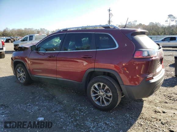 2019 Jeep Cherokee Latitude Plus with VIN 1C4PJLLN3KD147512, listed as a Copart auction lot 85783124 with 109,606 mi miles and Salvage title. Bid and sale history available at DreamBid. Image 2.
