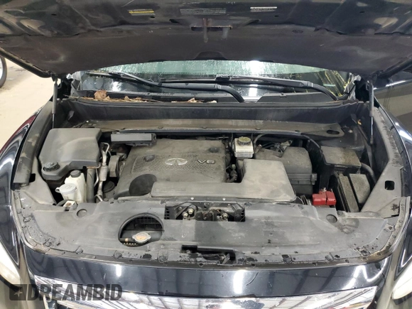 2015 Infiniti QX60 with VIN 5N1AL0MM3FC549669, listed as a Copart auction lot 58195395 with 163,690 mi miles and Clean title. Bid and sale history available at DreamBid. Image 12.