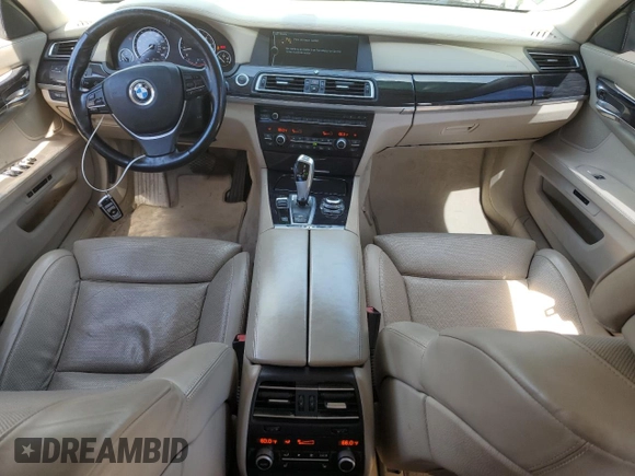 2009 BMW 7 Series 750i with VIN WBAKA83539CY33392, listed as a Copart auction lot 69851964 with 154,888 mi miles and Salvage Title. Bid and sale history available at DreamBid. Image 8.