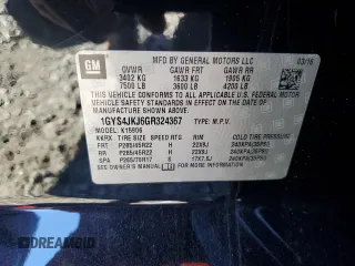 2016 Cadillac Escalade ESV Premium Collection z VIN 1GYS4JKJ6GR324367, wystawiony jako Copart lot #88267605 z przebiegiem 115 857 mil mil oraz Szkoda całkowita • Salvage title. Historia ofert i sprzedaży dostępna na DreamBid. Obrazek 16.