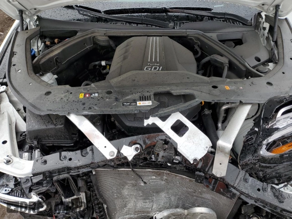 2023 Genesis G70 2.0T with VIN KMTG34TA9PU123771, listed as a Copart auction lot 54739855 with 43,171 mi miles and Salvage title. Bid and sale history available at DreamBid. Image 11.