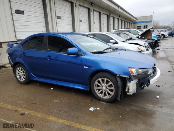 2012 Mitsubishi Lancer SE with VIN JA32V2FW8CU017674, listed as a Copart auction lot 43939105 with 217,611 mi miles and Salvage Title. Bid and sale history available at carsss.com. Image 4.