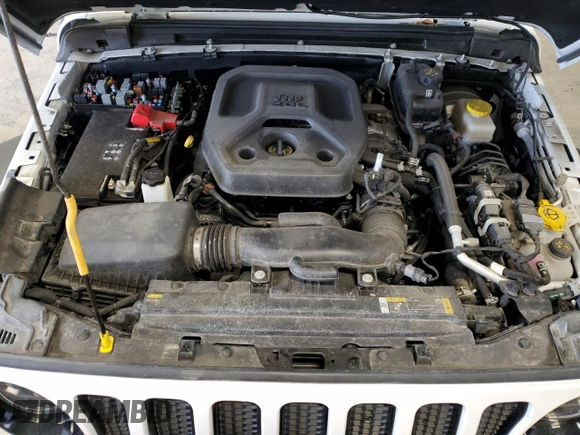 2023 Jeep Wrangler Sport S with VIN 1C4HJXDN1PW628218, listed as a Copart auction lot 48355205 with 32,009 mi miles and Salvage title. Bid and sale history available at DreamBid. Image 12.