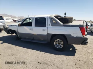 2002 Chevrolet Avalanche with VIN 3GNEK13T12G297202, listed as a Copart auction lot 73373934 with Not Provided miles and Salvage Title. Bid and sale history available at carsss.com. Image 2.