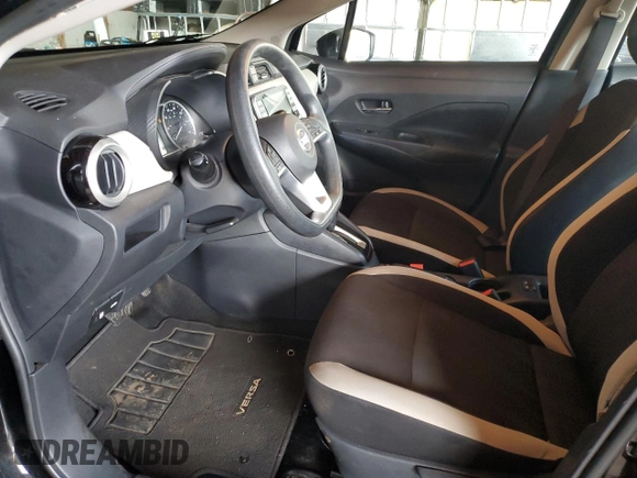 2022 Nissan Versa SV with VIN 3N1CN8EV9NL863992, listed as a Copart auction lot 54508515 with 33,362 mi miles and Non repairable. Bid and sale history available at DreamBid. Image 7.
