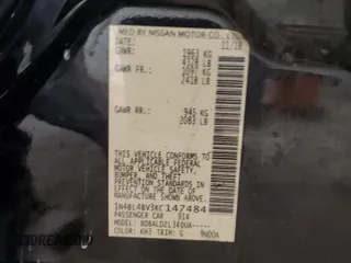 2019 Nissan Altima S z VIN 1N4BL4BV3KC147484, wystawiony jako Copart lot #54048575 z przebiegiem 150 083 mil mil oraz Czysty tytuł • Clean title. Historia ofert i sprzedaży dostępna na DreamBid. Obrazek 12.